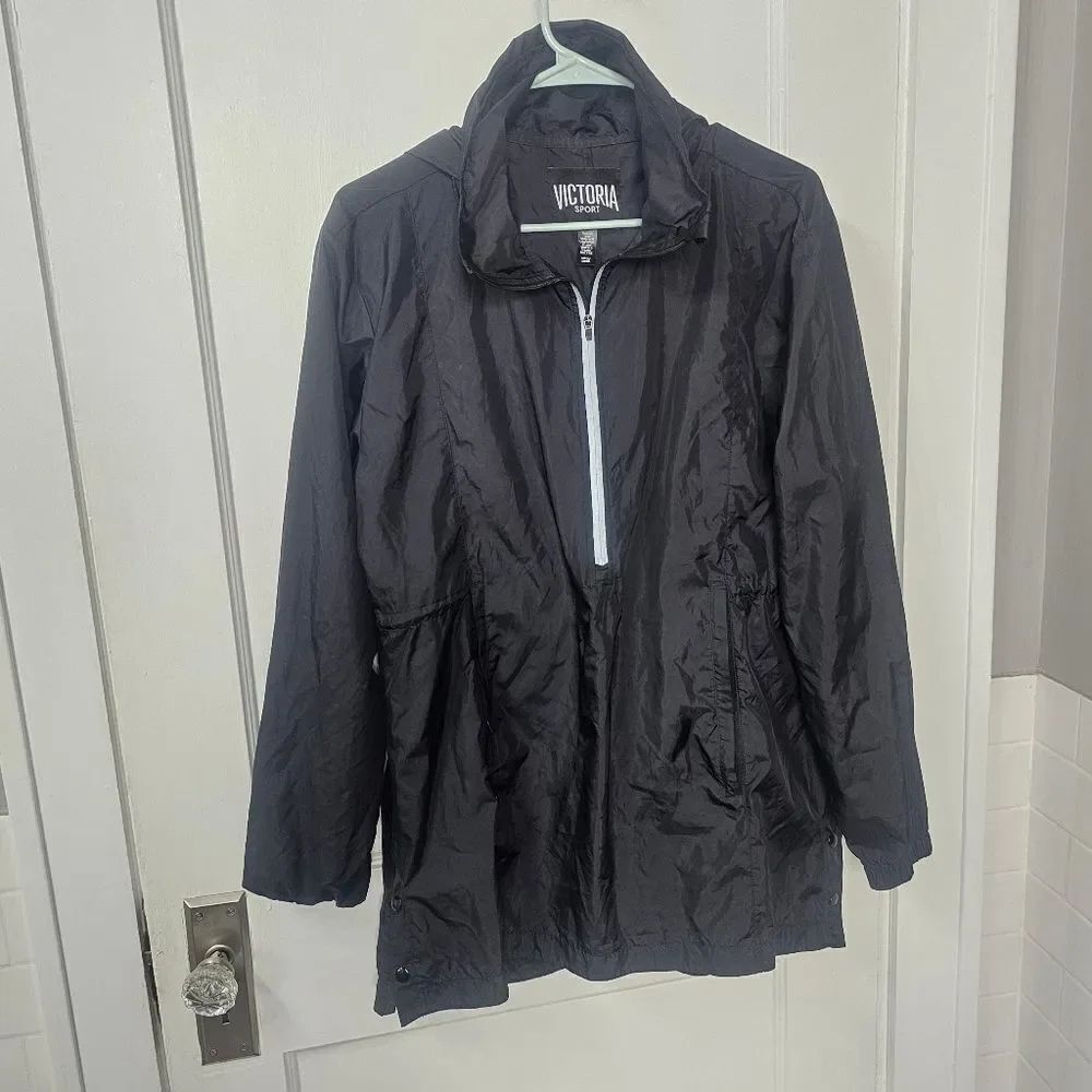 Victoria's Secret Sport Pullover Windbreaker Size Small Lake New